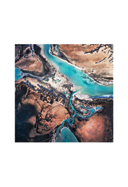 BrownandBlueAerialSharkBayActualPrint